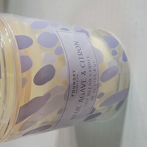 Foundry Candle Co. Blue Agave & Citron Soy Candle NWT